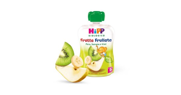 HIPP ITALIA Srl Hipp frutta frullata pera banana e kiwi 90g