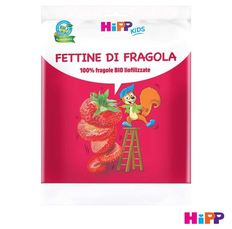 HIPP ITALIA Srl Hipp Bio fettine di fragola 10g