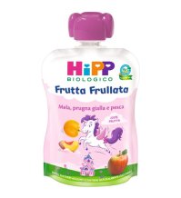 HIPP ITALIA Srl Hipp frutta frullata mela prugna gialla e pesca 90g 