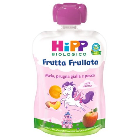 HIPP ITALIA Srl Hipp frutta frullata mela prugna gialla e pesca 90g 