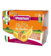 PLASMON (HEINZ ITALIA SpA) Plasmon omogenizzato sapori di natura banana e yogurt 2x120g  