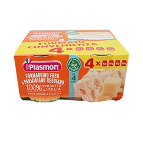 PLASMON (HEINZ ITALIA SpA) Plasmon omogenizzato formaggino 4x80g 