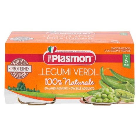 PLASMON (HEINZ ITALIA SpA) Plasmon omogenizzato legumi verdi 2x80g  