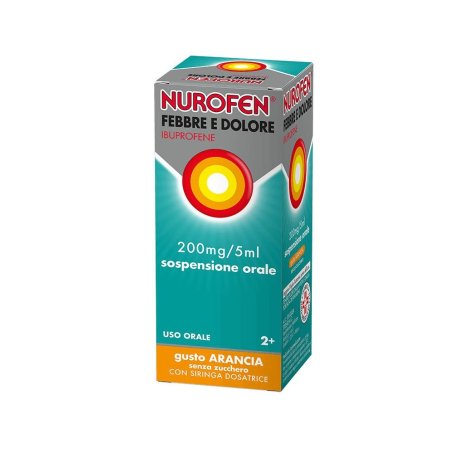 RECKITT BENCKISER H.(IT.) SpA Nurofen Febbre e Dolore 200mg/5ml Arancia