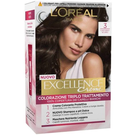 L'OREAL ITALIA SpA DIV. CPD Excellence creme 3 castano scuro