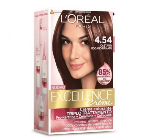 L'OREAL ITALIA SpA DIV. CPD Excellence creme 4.54 castano mogano ramato