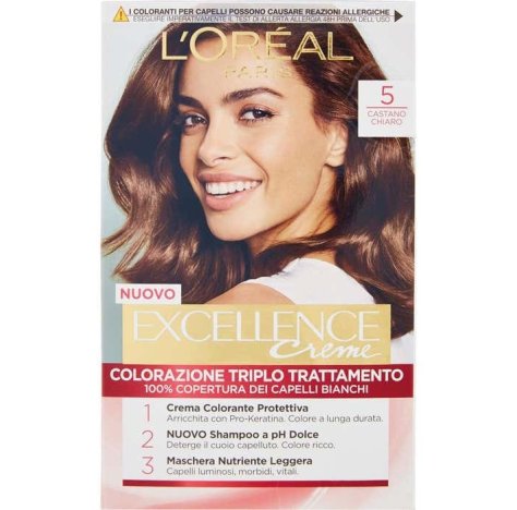 L'OREAL ITALIA SpA DIV. CPD Excellence creme 5 castano chiaro