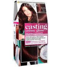 L'OREAL PARIS L'OREAL - CASTING CREM GLOSS 323 NERO CIOCCO.