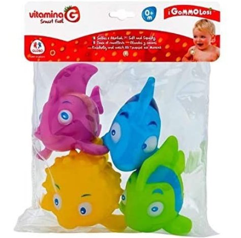 Gommolosi*pesci 4 Pezzi 05391