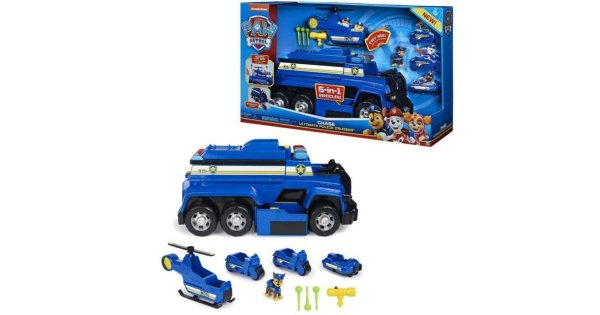 Paw Patrol Camion Mega Polizia