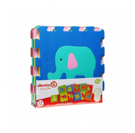 Puzzle Animali 10mm 5 Pezzi 