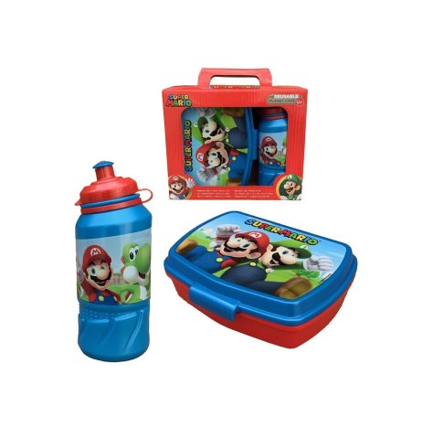 Super Mario Gift Box Borraccia+