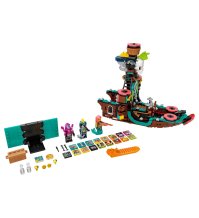 LEGO VIDIYO Punk Pirate Ship BeatBox Creatore Video Musicali con 3 Minifigure, Giocattoli per Bambini, App Realtà Aumentata, 43114