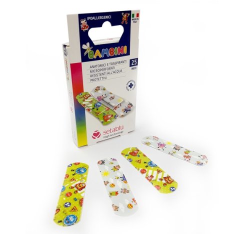 Setablu Cerotti Bambini - 25 Pezzi