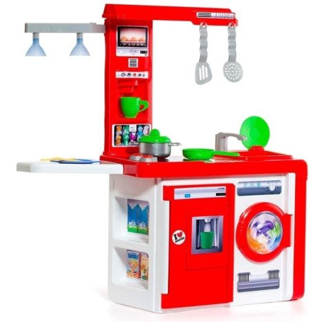 Molto Red Kitchen+lamps 19160 Molto Red Kitchen+lamps 19160