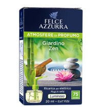 Felce Azzurra Atmosfere Di Profumo Ricarica Elettrica Luminosa Giardino Zen 20ml
