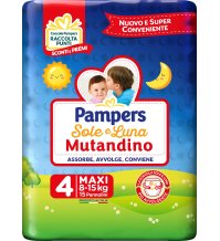 Pampers Sole&luna Mut Maxi15pz