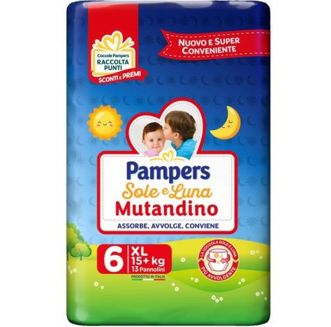 Pampers Sole&luna Mut Xl 13pz