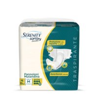 SERENITY Spa Serenity mutandina softdry sensitive extra taglia M 15 pezzi