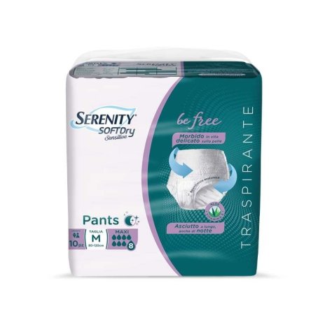 SERENITY Spa Serenity pants sensitive maxi taglia M 12 pezzi