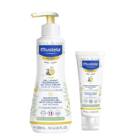 LAB.EXPANSCIENCE ITALIA Srl Mustela detergente nutriente+crema viso