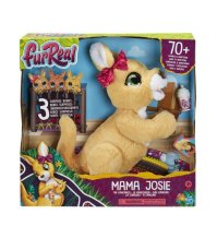 Hasbro FurReal - Mama Josie Il Canguro (Mamma Canguro Peluche interattivo con Oltre 70 Suoni e reazioni)