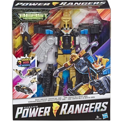 Hasbro Power Rangers Beast Wrecker Zord Figure Collezionabile