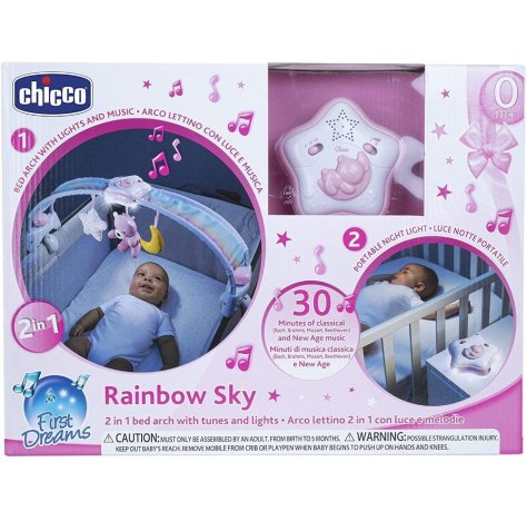 Chicco Gioco Rainbow Sky Giostrina per Culla e