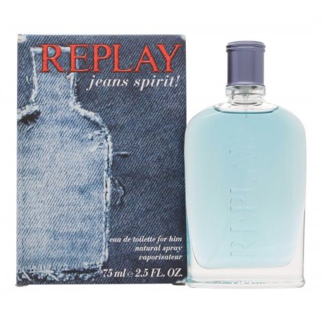 Replay Jeans Spirit Uomo Edt 75ml