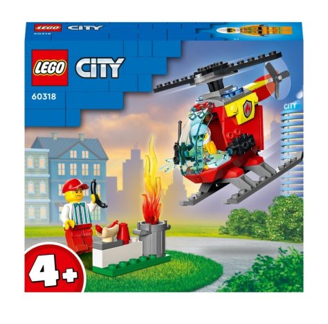 Lego 60318 Elicottero Antincendio