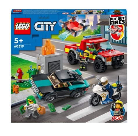 Lego 60319 Soccorso Antincendio E