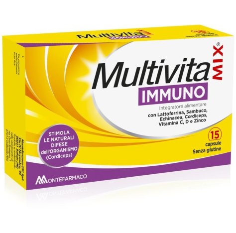 MONTEFARMACO OTC Spa Multivitamix Immuno 15 capsule