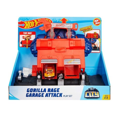 Hot Wheels Razende Gorilla Garage