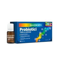 MARCO VITI FARMACEUTICI SpA Massigen Probiotici Tripla Azione 10 Flaconcini 8ml