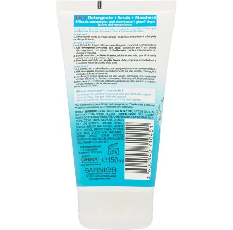 L'OREAL ITALIA SpA DIV. CPD Pure 3 in1 detergente 188ml