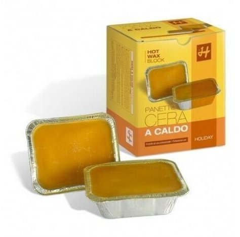 HOLIDAY Cera A Caldo 2 Pani 500gr