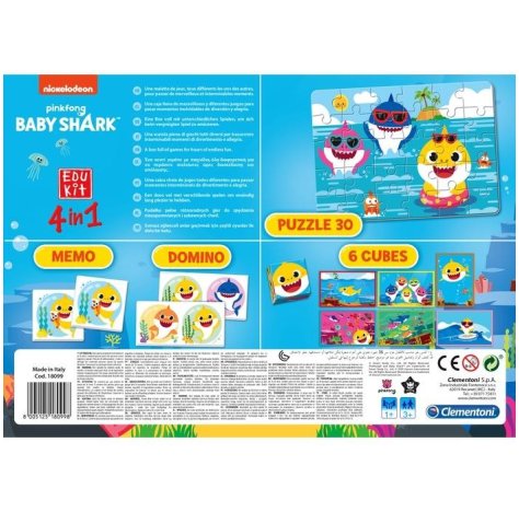 Edukit*4in1 Baby Shark 18099 Edukit*4in1 Baby Shark 18099