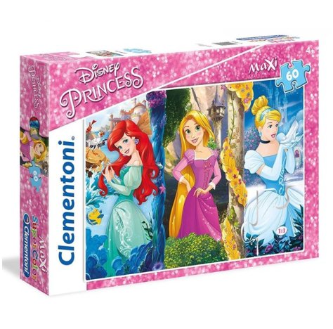 CLEMENTONI SpA Puzzle 60 pezzi maxi princess