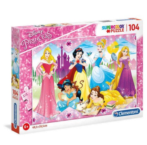 CLEMENTONI SpA Puzzle 104 pezzi princess