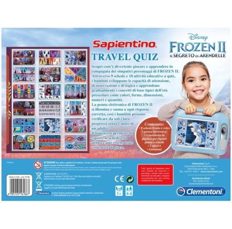 CLEMENTONI SpA Travel Quiz Frozen 2 