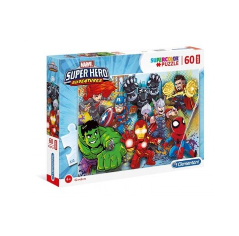 Puzzle 60pz Maxi Superhero 26454.4