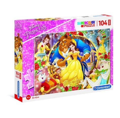 CLEMENTONI SpA Puzzle 104 pezzi maxi beauty and beast