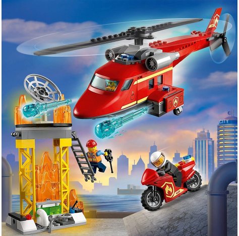 Lego 60281 Elicottero Antincendio