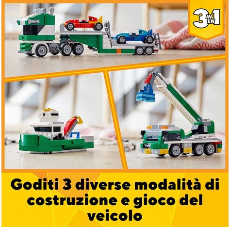 Lego*31113 Trasportatore Auto Corsa