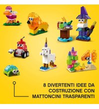 Lego*11013 Mattoncini Trasparenti