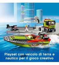 Lego 60254 Trasporto Motoscafi