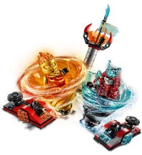 Lego 70684 Slam Spinjitzu Kai Vs