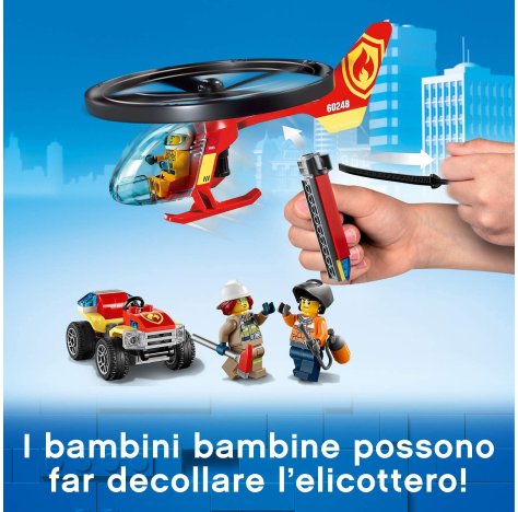 Lego*60248 Elicottero Pompieri