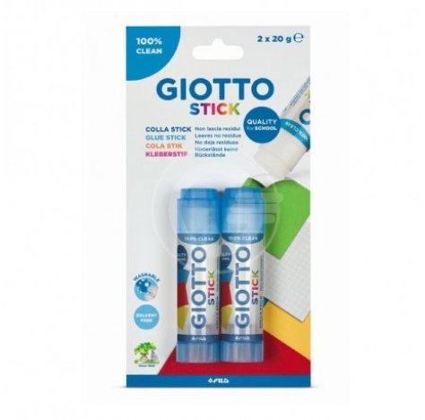 GIOTTO COLLA STICK 2 PEZZI 