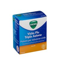 PROCTER & GAMBLE Srl Vicks flu tripla azione 10 bustine